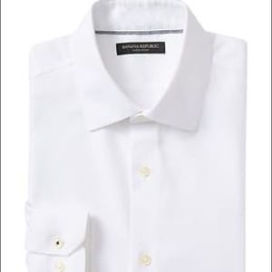 Men’s Banana Republic Camden White dress shirt