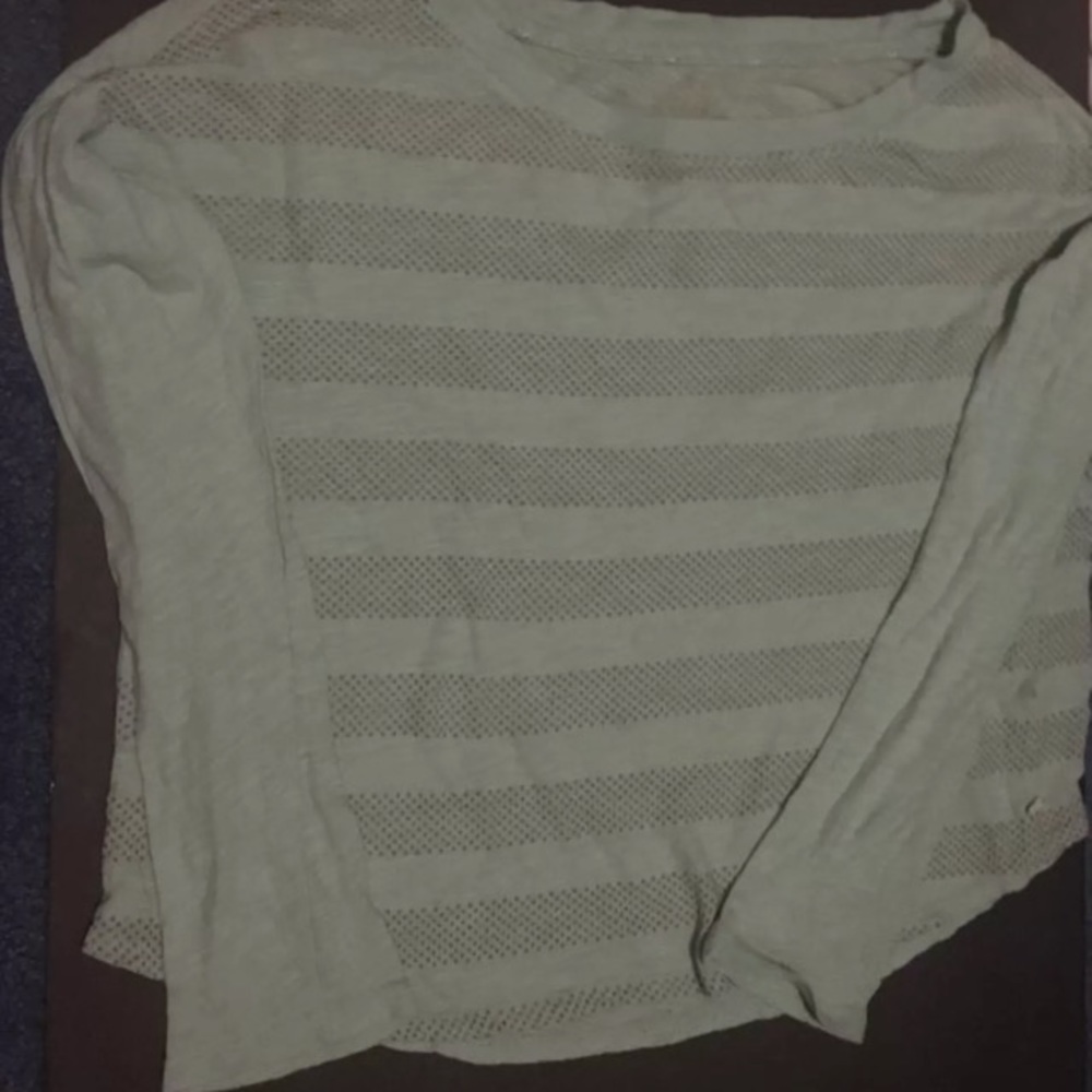Mint long sleeve shirt
