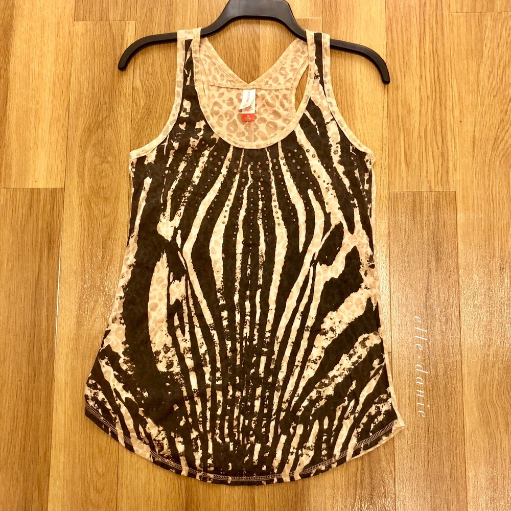 [NOT FOR SALE] Leopard Print Tank Top