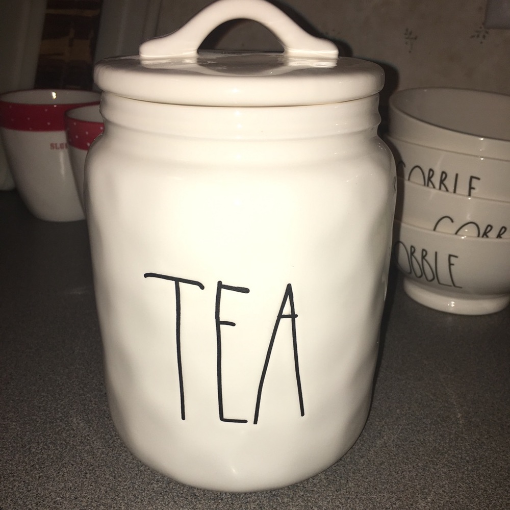 Rae Dunn Tea Canister