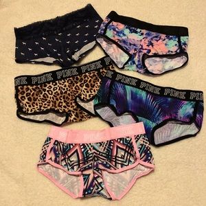 Vs PINK Panty bundle (M) NEW