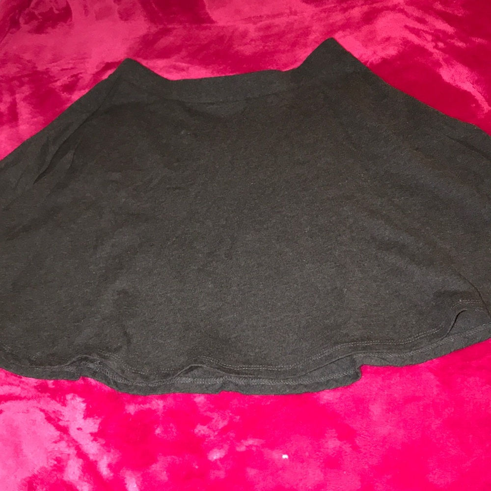 Forever 21 dark gray mini skirt