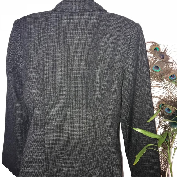 AGB Byer California Black/White Zipper Jacket - Picture 4 of 5