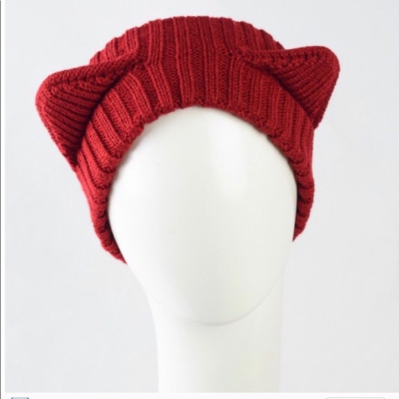 🔥Hot Seller 🔥 Last One Red Kitty Ear Warmer - Picture 3 of 3