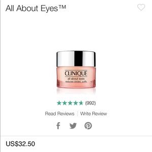 Clinique All About Eyes Eye Cream