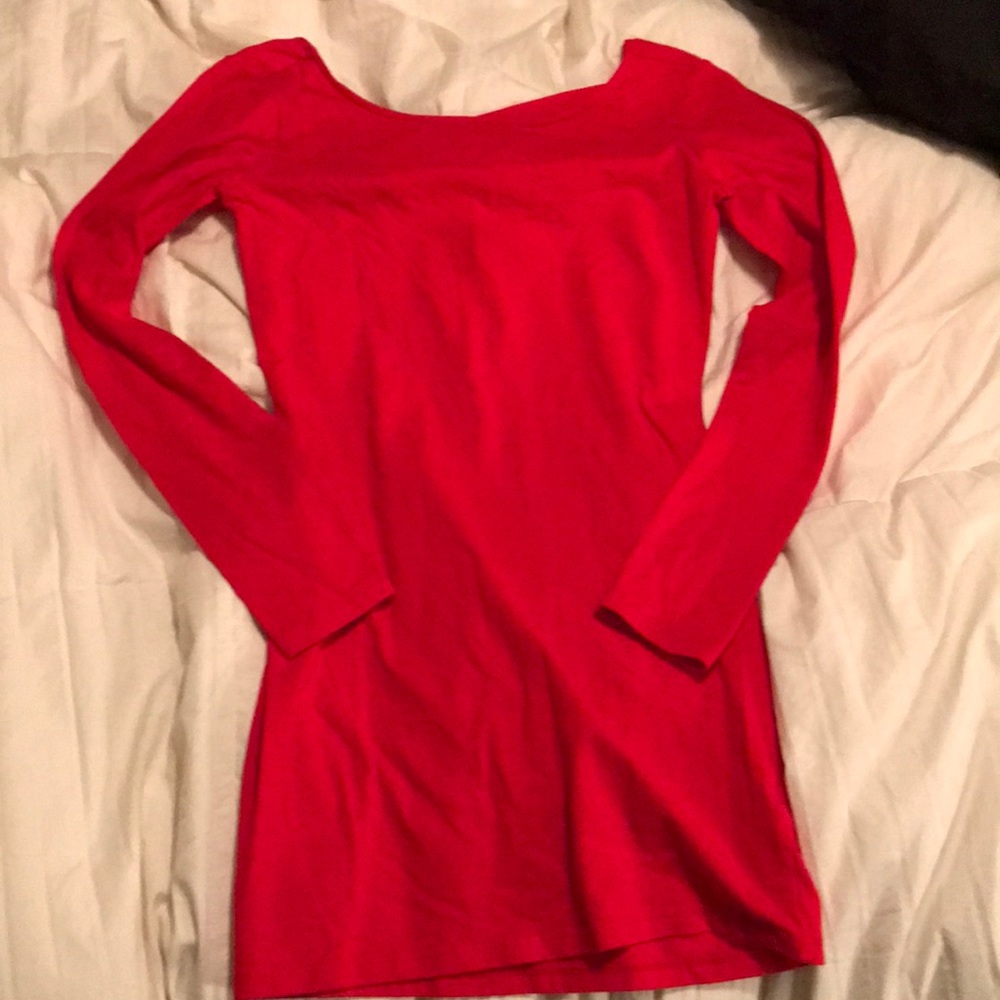 Red dress