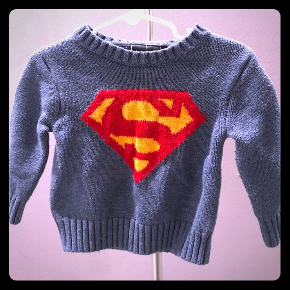 Super man sweater ⭐️