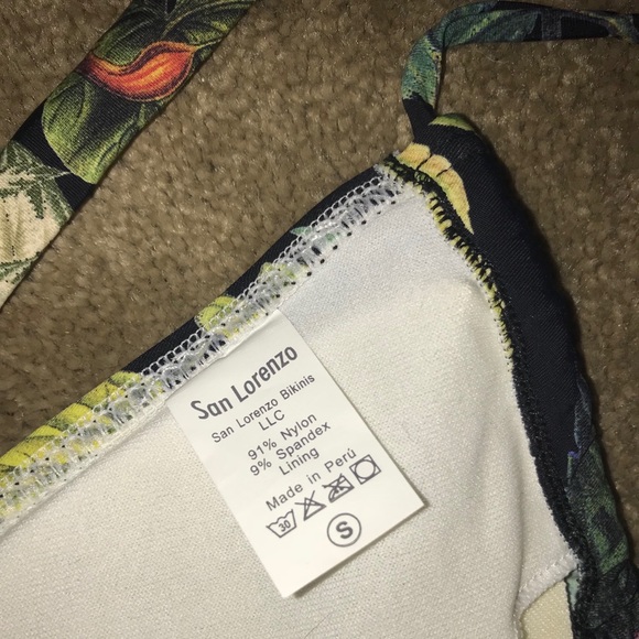 San Lorenzo Braided Bikini Halter Top - Picture 4 of 8