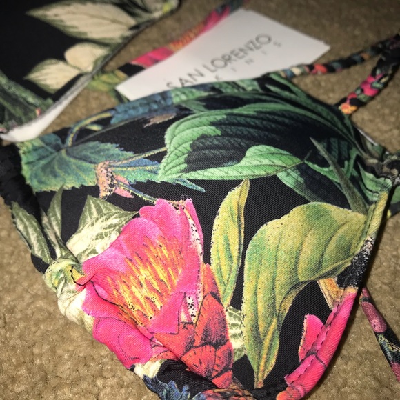 San Lorenzo Braided Bikini Halter Top - Picture 6 of 8