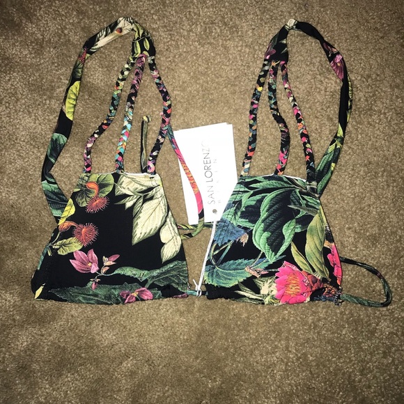 San Lorenzo Braided Bikini Halter Top - Picture 7 of 8