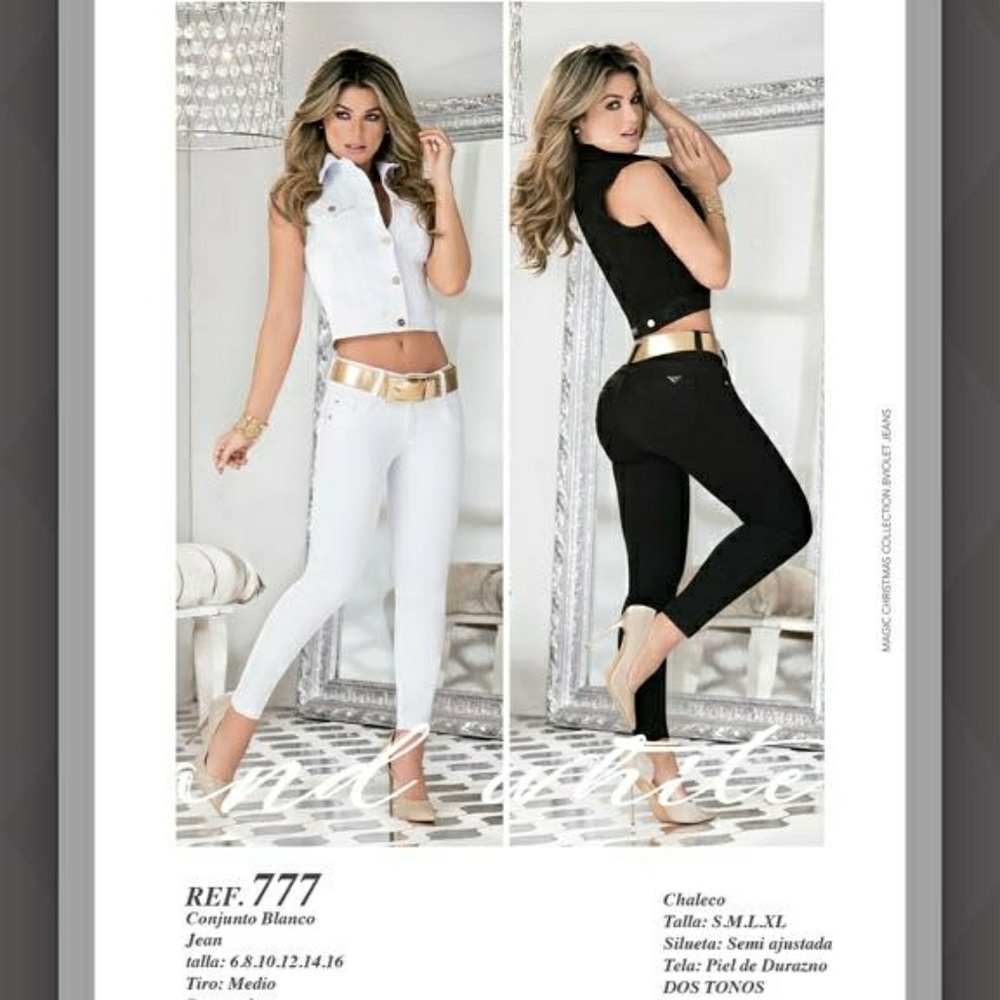 777 Bult Lifting Jeans and Vest