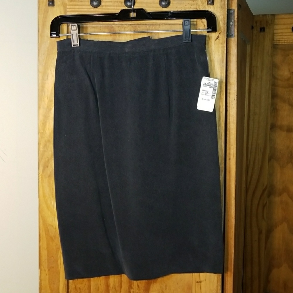 DANA BUCHMAN BRUSHED SILK SKIRT