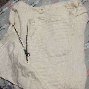 Used JCREW XS off white sweater