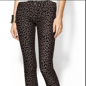 Free people leopard print pants!
