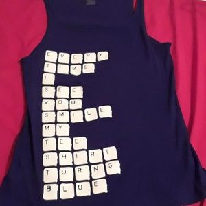 Cute graphic tank
