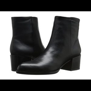 Sam Edelman Joey Black Leather Boots with box
