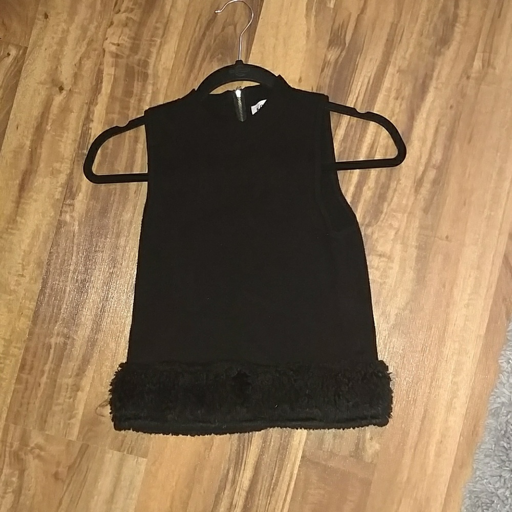 Faux Fur top