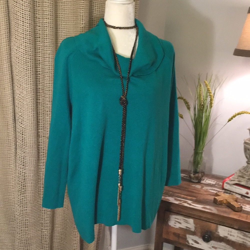Jones New York Emerald Green Sweater