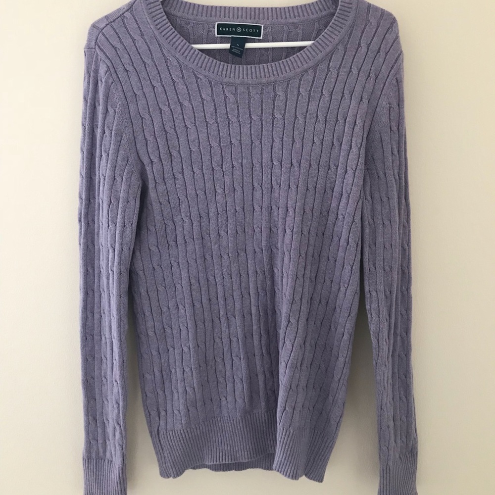 Light purple sweater