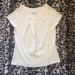 Loft Knit Cap Sleeve Shell Size Medium