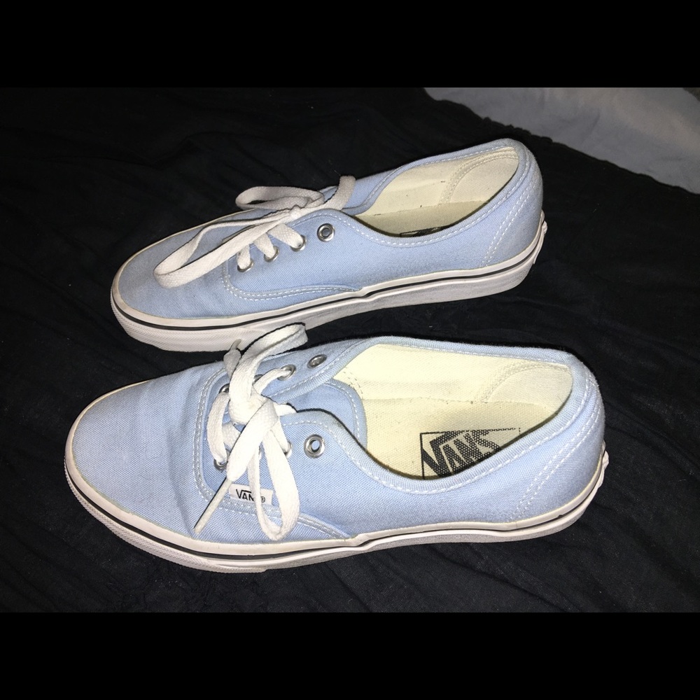 baby blue vans!