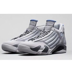 Air Jordan Retro 14 (XIV) Wolf Grey Blue