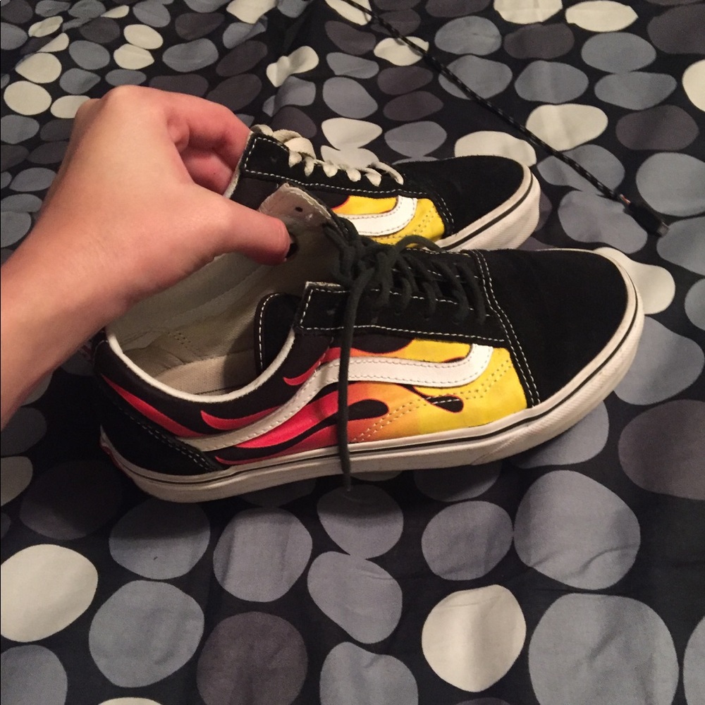 Vans old skool Flames