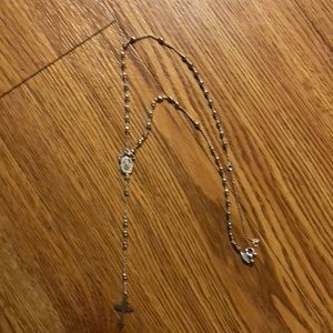 Sterling silver rosary beads
