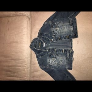 Cropped Jean Jacket