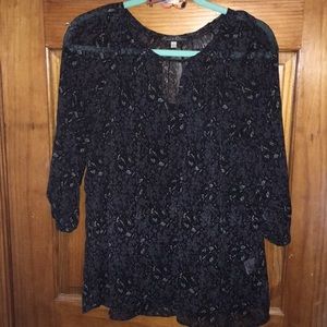 Rose and Olive Blouse