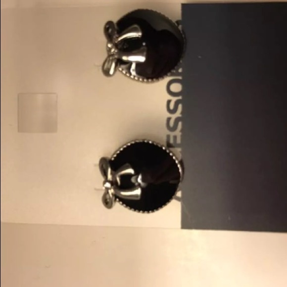 Bow earrings - Picture 2 of 2