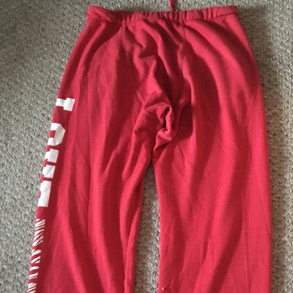 Victoria Secret Pink  Ladies Sweatpants S Red - Picture 4 of 6