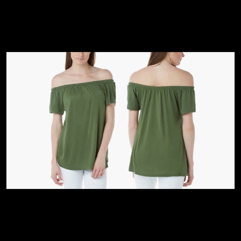 Olive green shirt can adjust and make sleeveless - Picture 6 of 6