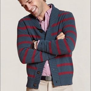 Land's End Canvas shawl sweater small 2 pieces