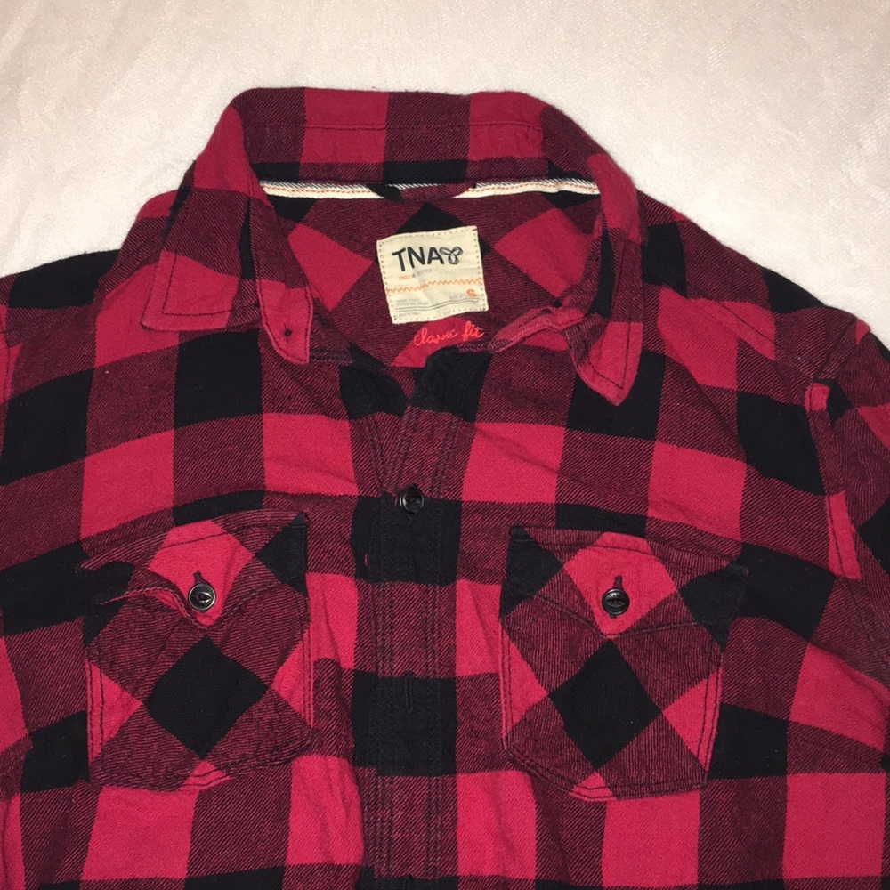 Classic fit, Small plaid shirt TNA