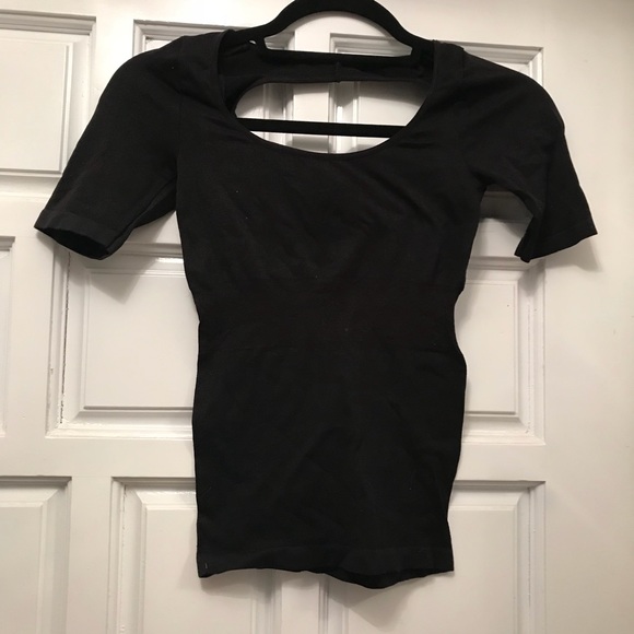 Bebe bodycon open back Top. NWOT - Picture 1 of 3