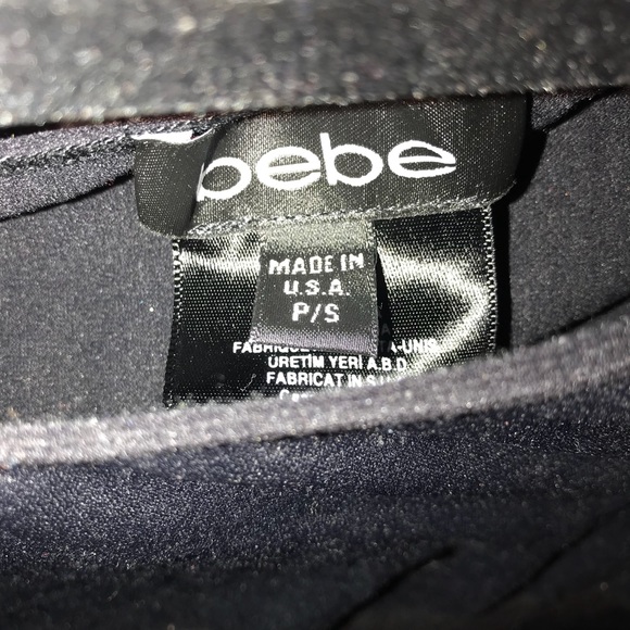 Bebe bodycon open back Top. NWOT - Picture 3 of 3