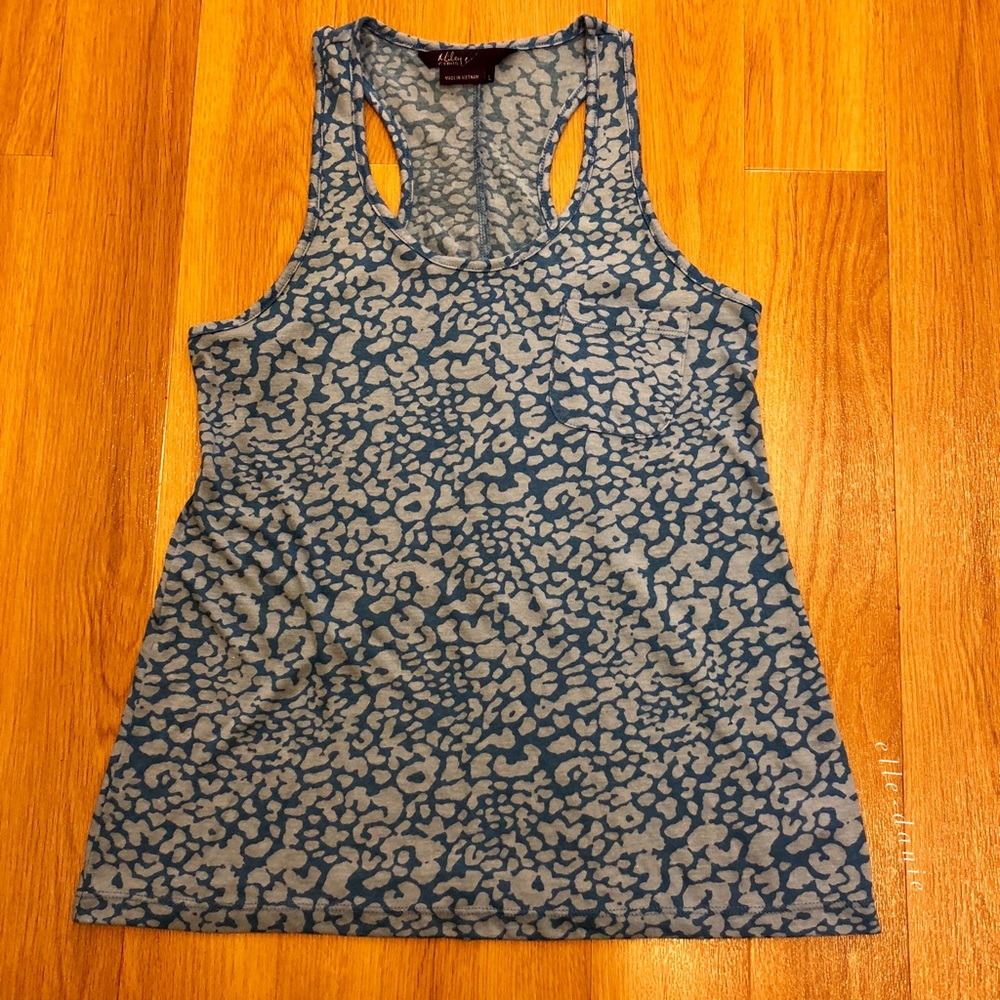 Cheetah Print Tank Top by Miley Cyrus