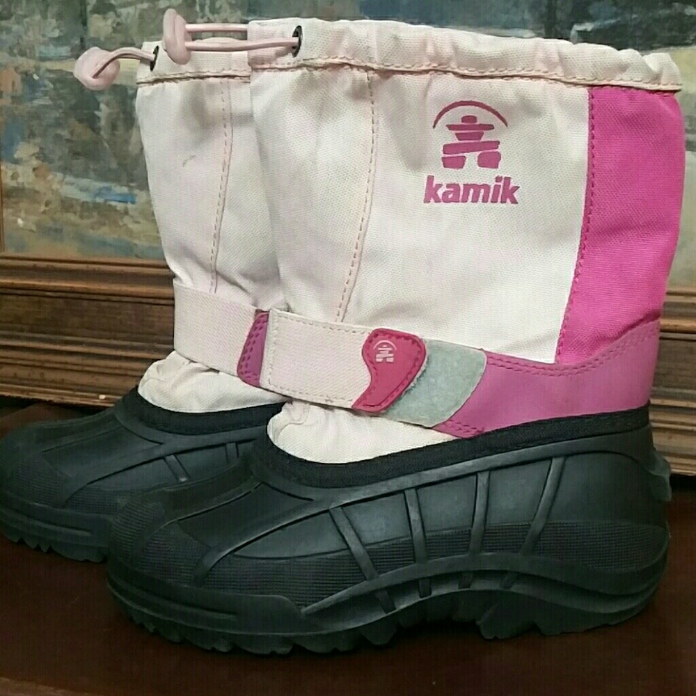 Toddler Girls sz 11 Pink Kamik Snow Boot