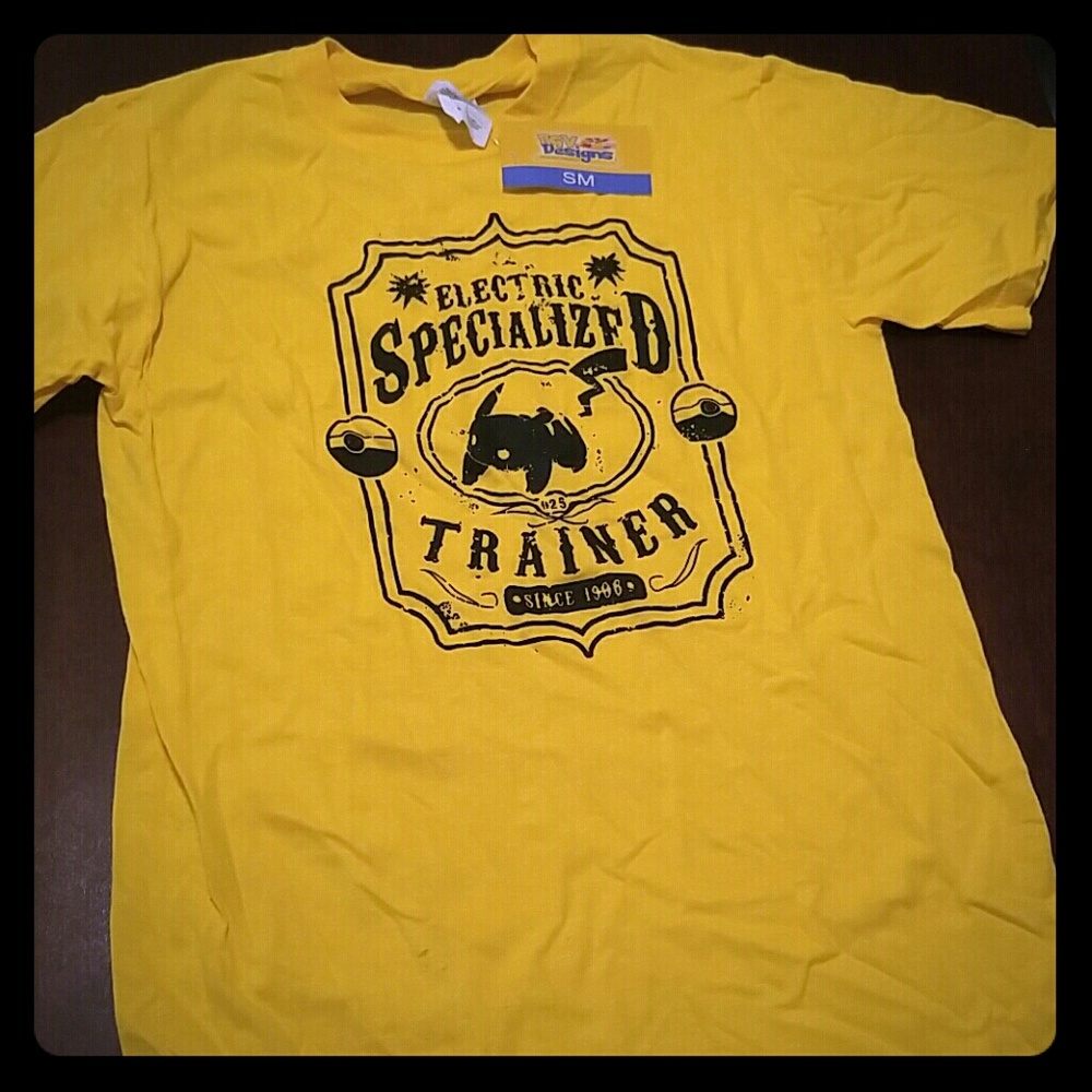 Pokemon Custom Pikachu Electric Trainer Shirt