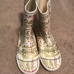Coach rain boots