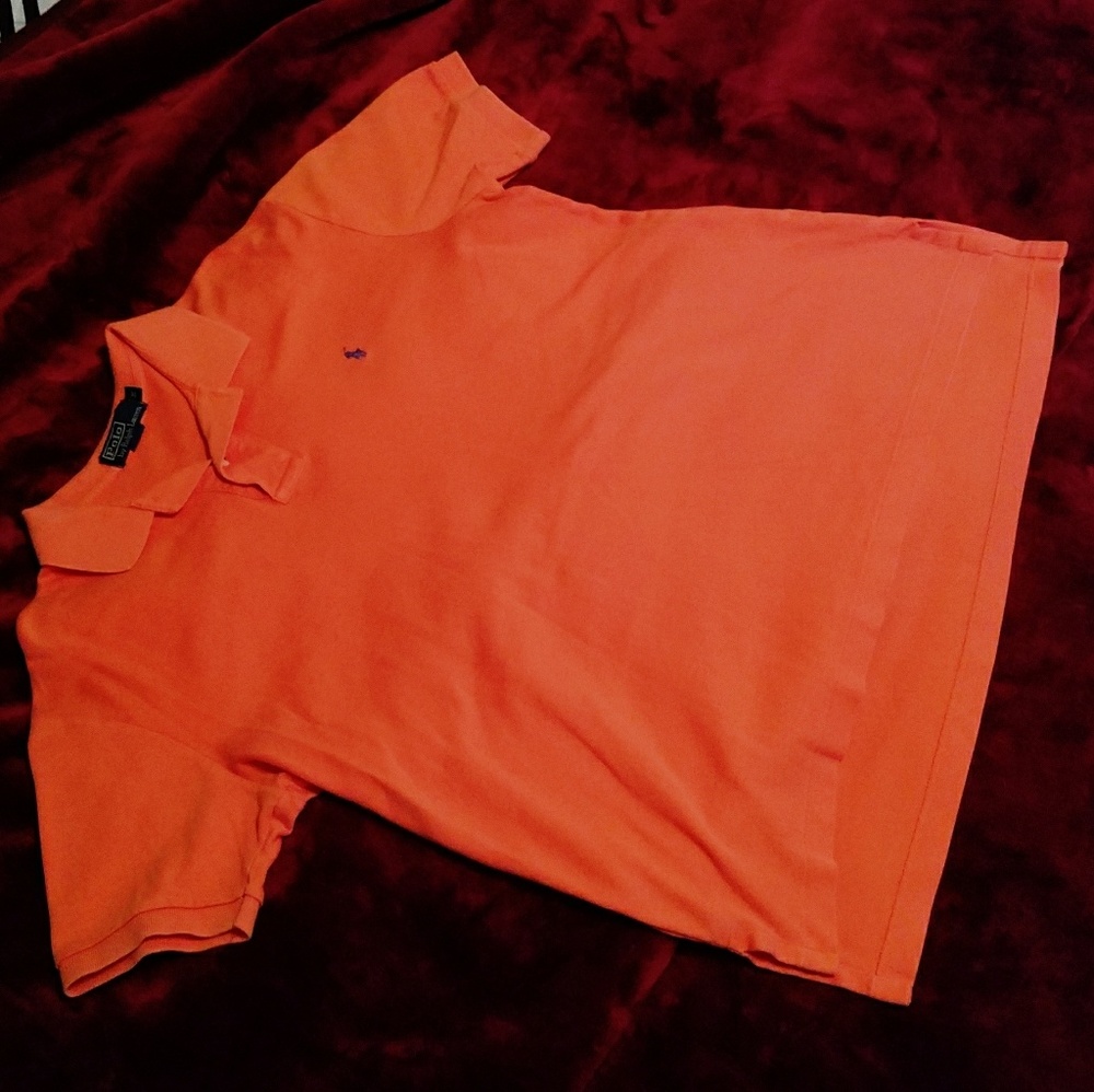 💥 Mens Orange POLO by Ralph Lauren 🍊