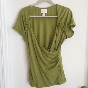 Wrap green top! Super versatile!