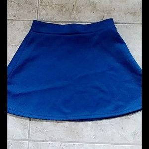 Royal Blue Skater Skirt