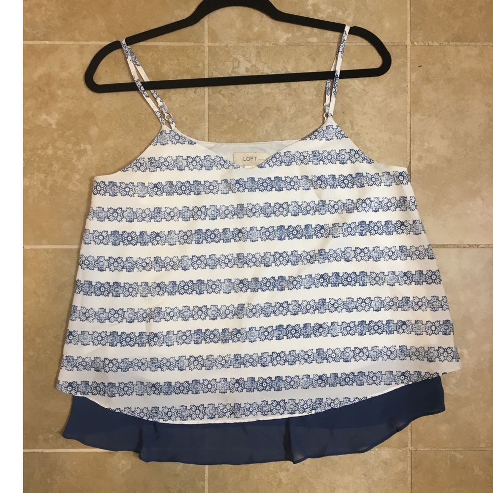 Patterned bi-layer tank