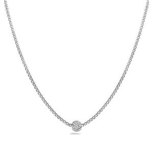 David Yurman Petite Pave Necklace
