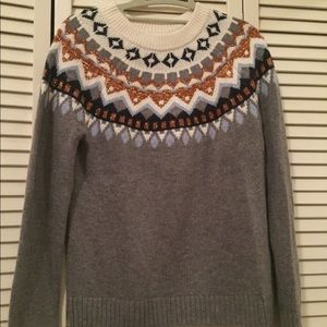 Cute J. Crew Fair isle sweater