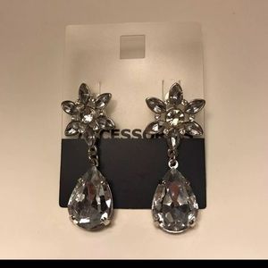 Silver earrings