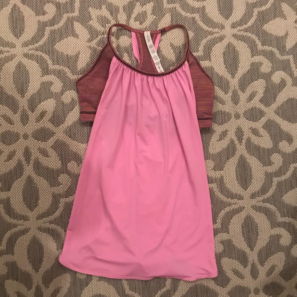 LULULEMON Built in Bra Tank Sz. 8 *mint condition!