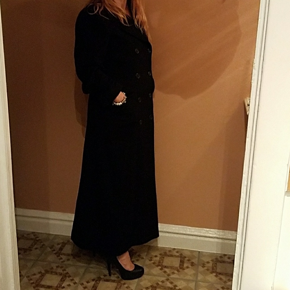 DKNY cashmere coat